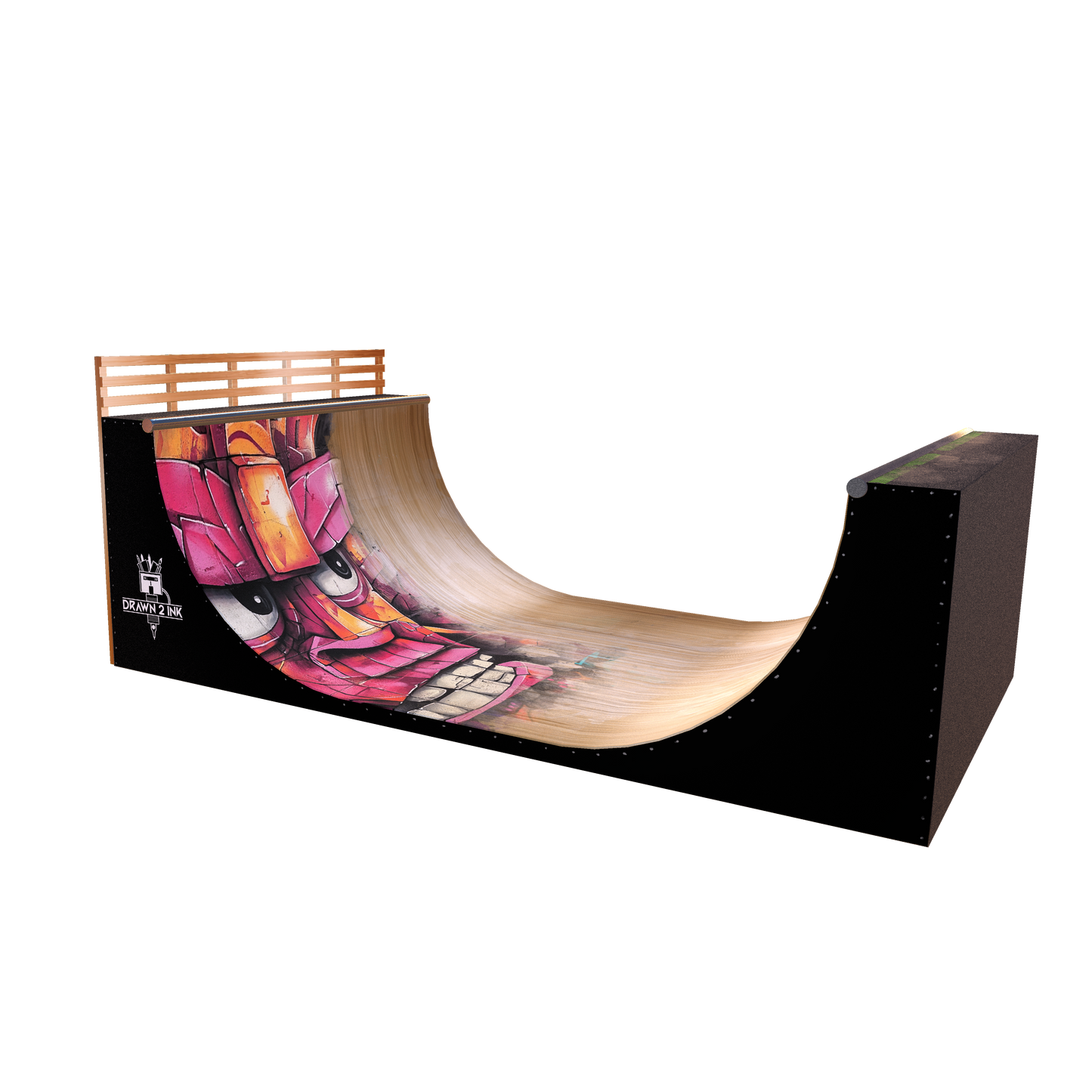 3D Graffiti Procreate Set – 5 Realistic Models & 50 Spray Paint Brushes