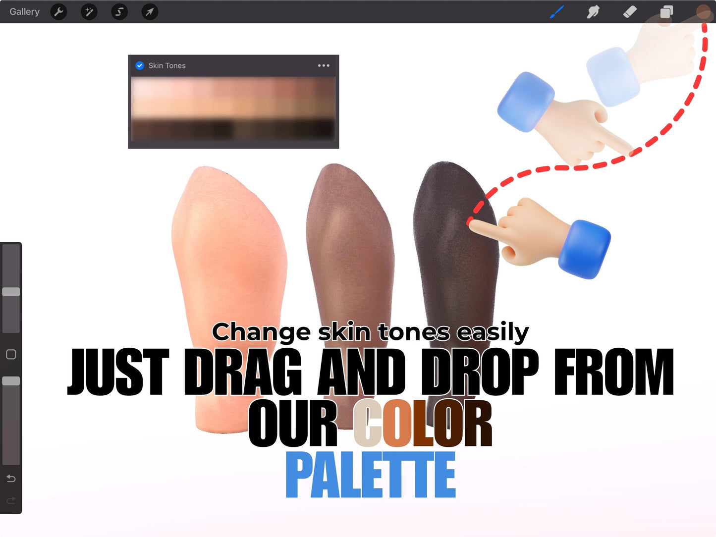 ULTIMATE 110 3D Leg Models-Perfect for Tattoo placement, designing with realistic 4K skin textures