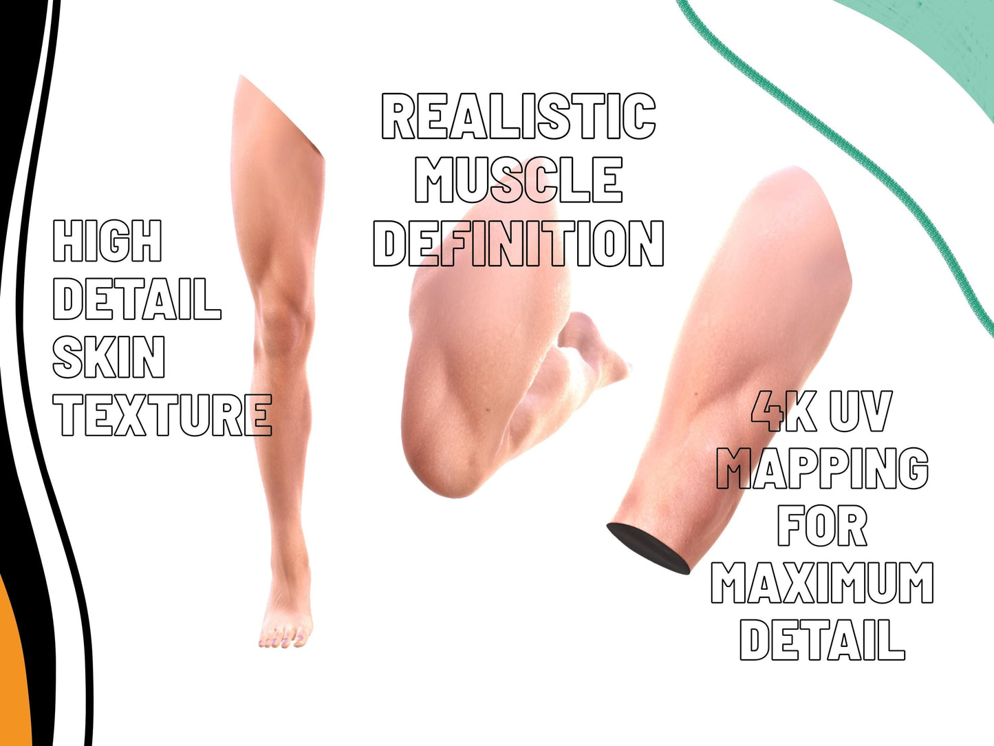 3D Tattoo Model Bundle: 222 Models & 166 Body Stamps