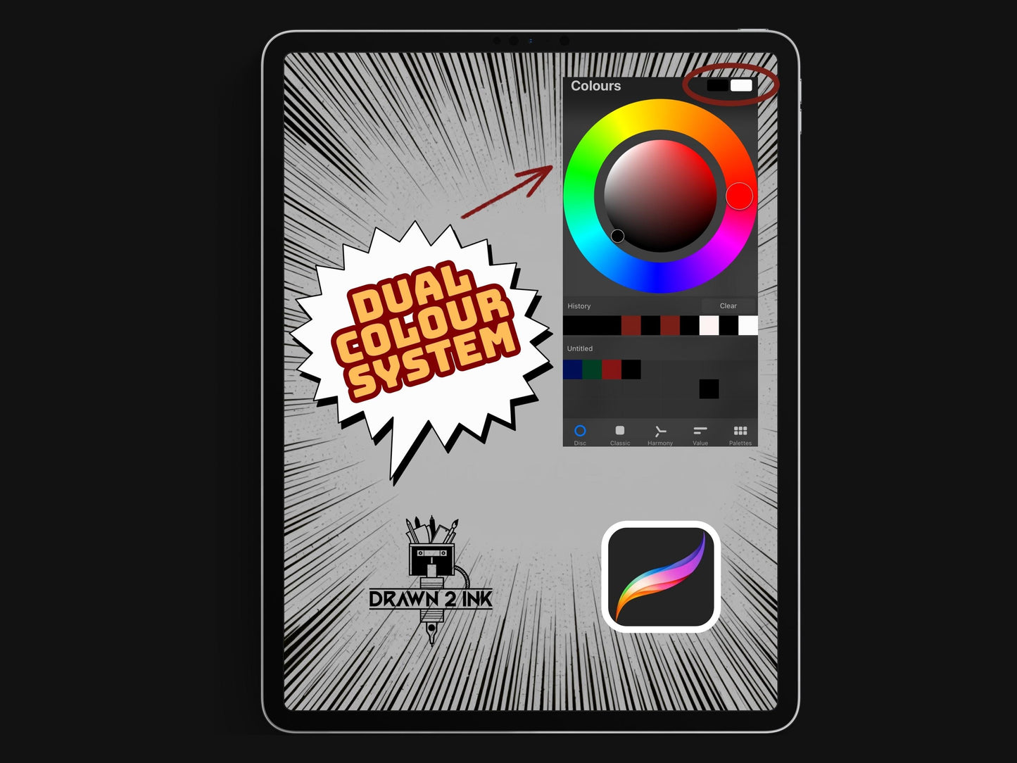 20 Procreate Comic Speech Bubble Stamps: Comic and Anime Chat Balloons