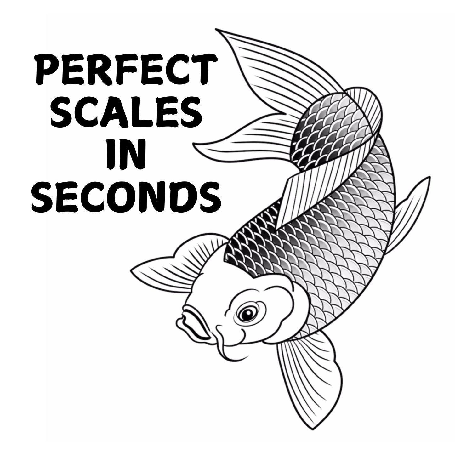 The Ultimate Procreate Scale Brush Set – 33 Seamless, Flexible Brushes!