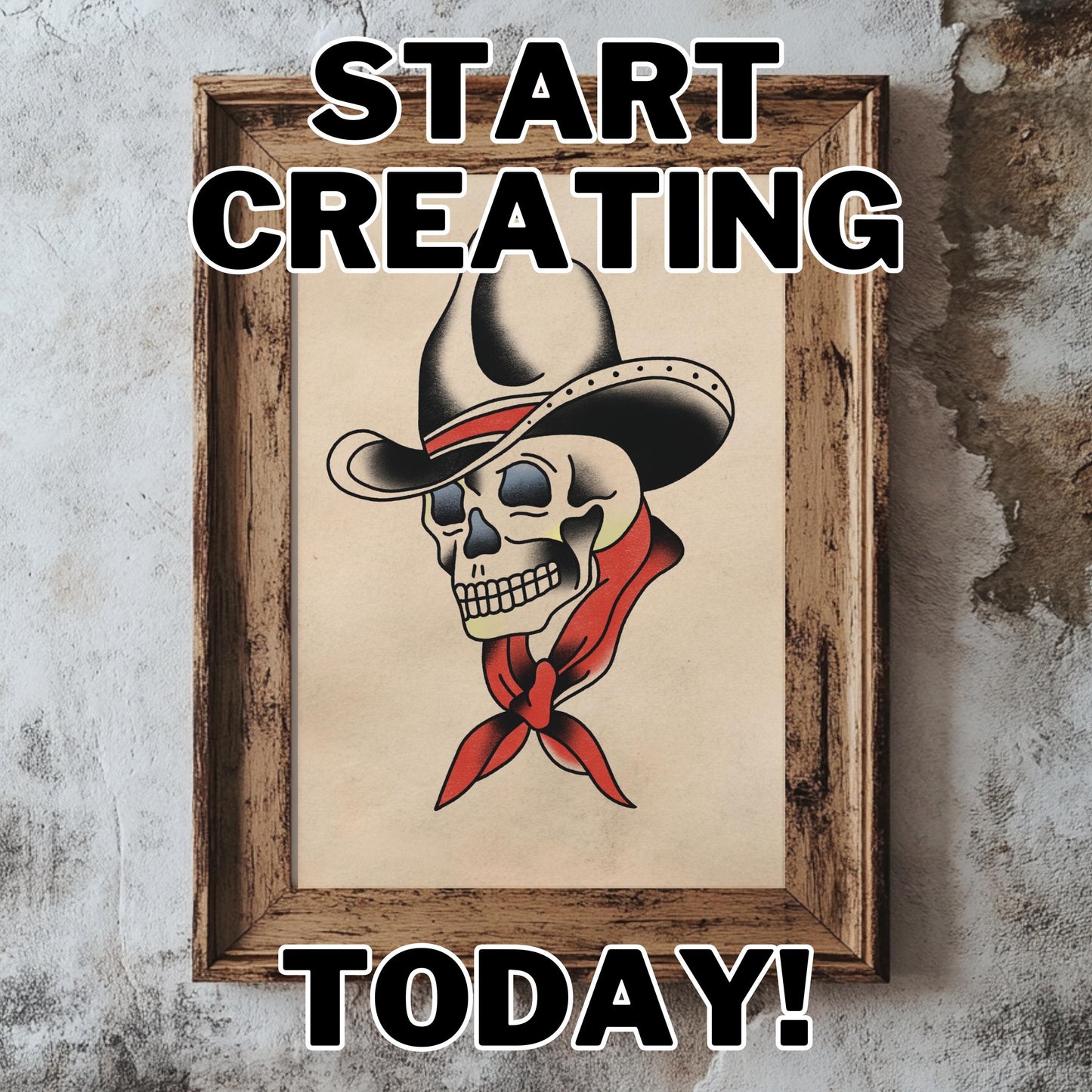 Draw Your Own Polito Skulls, Recreate These Classics in 5 Steps on procreate