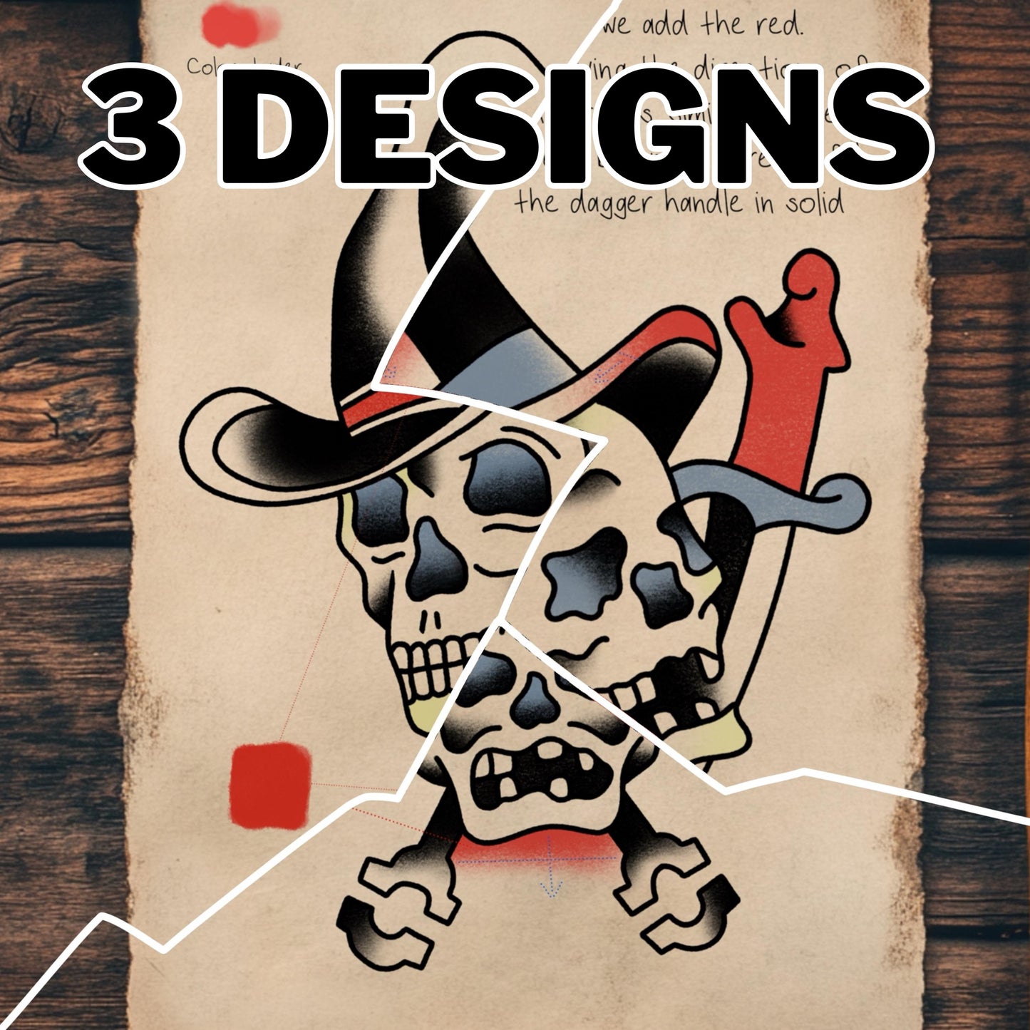 Draw Your Own Polito Skulls, Recreate These Classics in 5 Steps on procreate