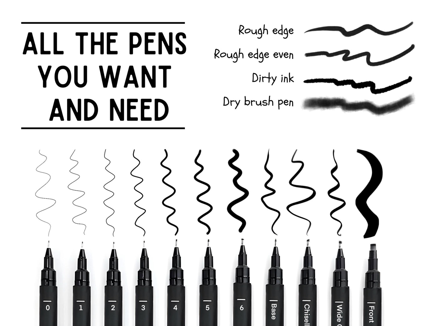 100 Procreate Artist Brushes: Pencils, Paint, Calligraphy, Textures (Digital Download)
