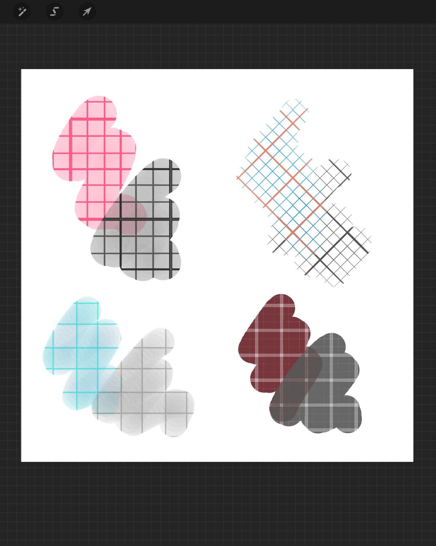 Fabric Pattern Brushes for Procreate | Seamless Gingham & Woven Textures