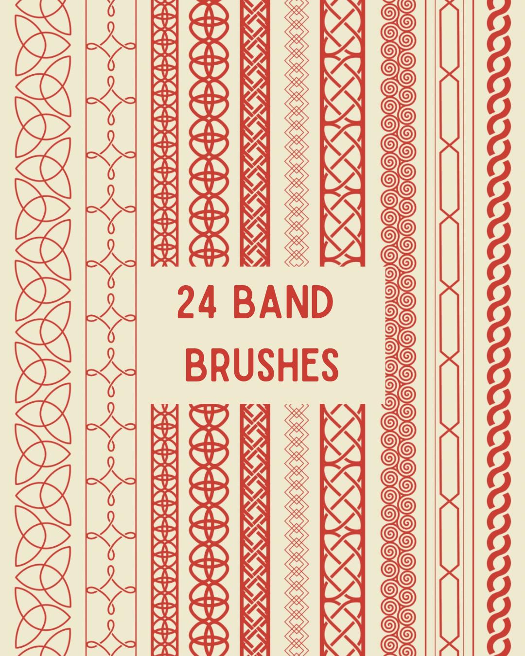 Celtic Procreate Brush Set – Knotwork, Tattoo & Illustration (48 Brushes)